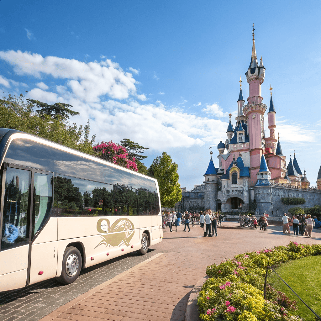 Taxi from Paris Airport to Disneyland with Professional Drivers