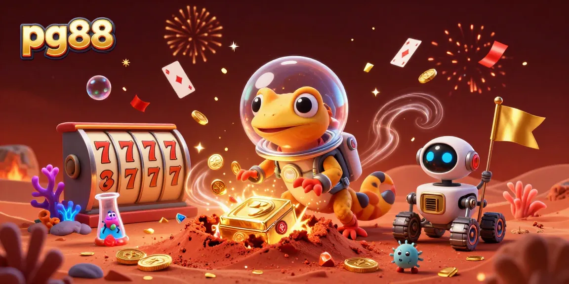 Discover exciting world of pg88 slot games with vibrant Martian adventure featuring prizes, fun, and cheers!