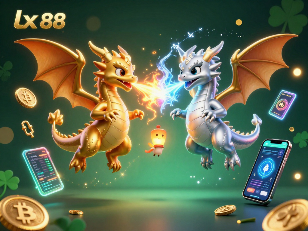 Engage with thrilling games at lx 88, featuring spectacular dragons and crypto elements.