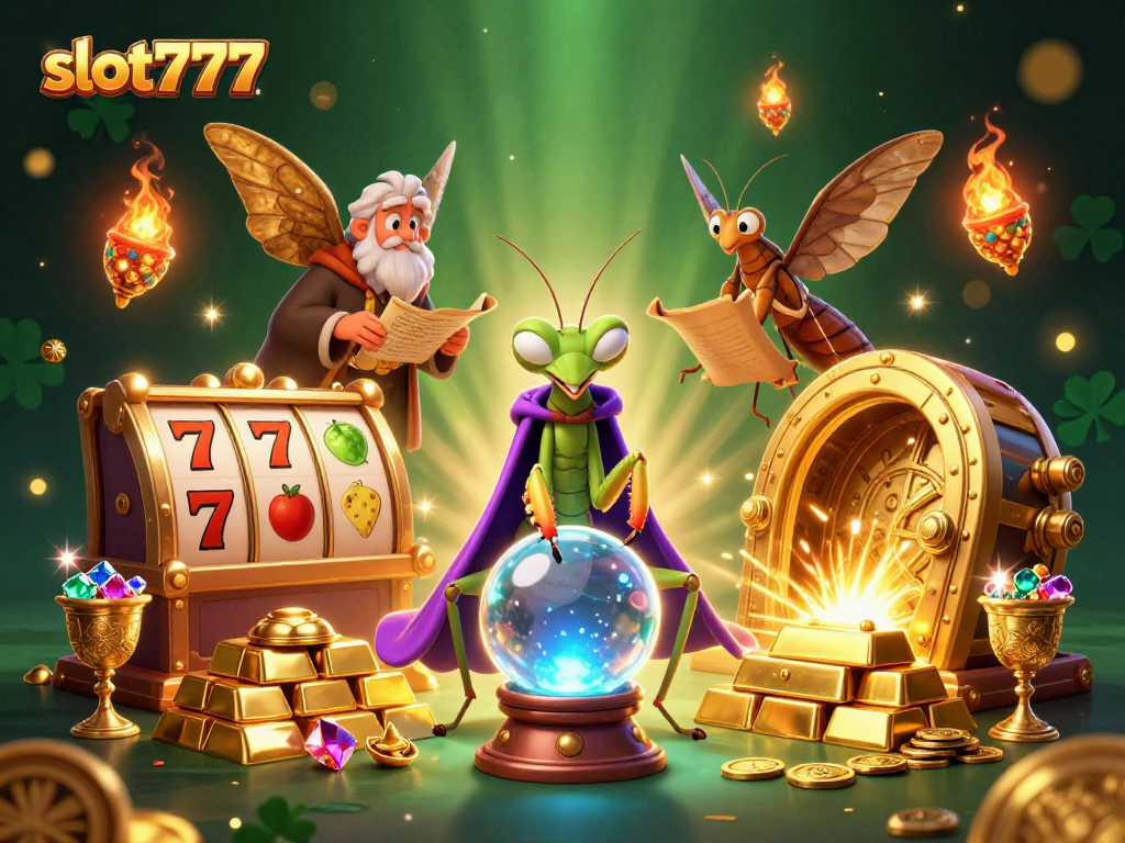 Spin the slot777 reels for jackpot wins with mystical fortune tellers and treasure!