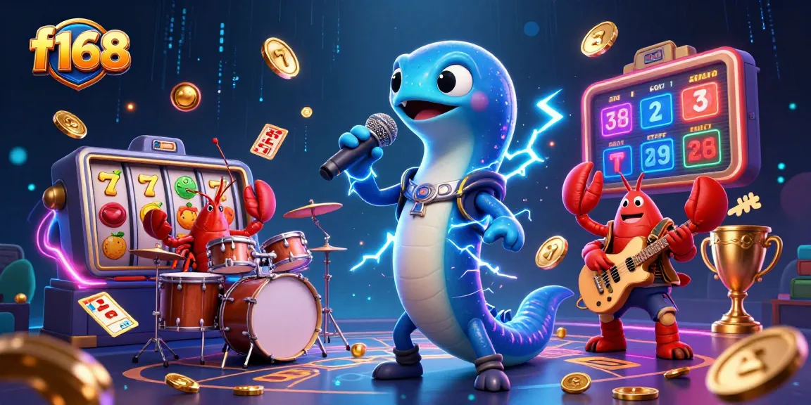 Experience the excitement of f168 with vibrant underwater casino fun featuring playful characters and games.
