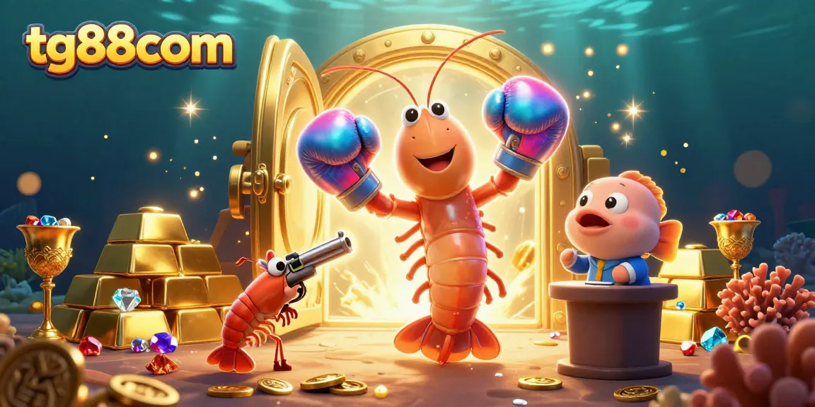 Engage in thrilling fun at tg88com with dazzling golden treasures and vibrant underwater elements.
