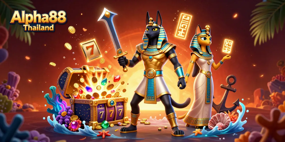 Engage with Alpha88 Thailand's latest slot promotions while reveling in vibrant casino visuals.