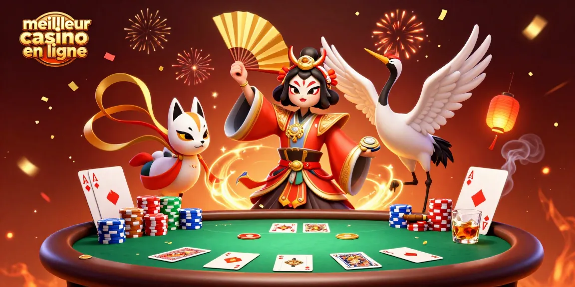 Découvrez le meilleur casino en ligne avec un guerrier kabuki dans un monde de jeux passionnant.