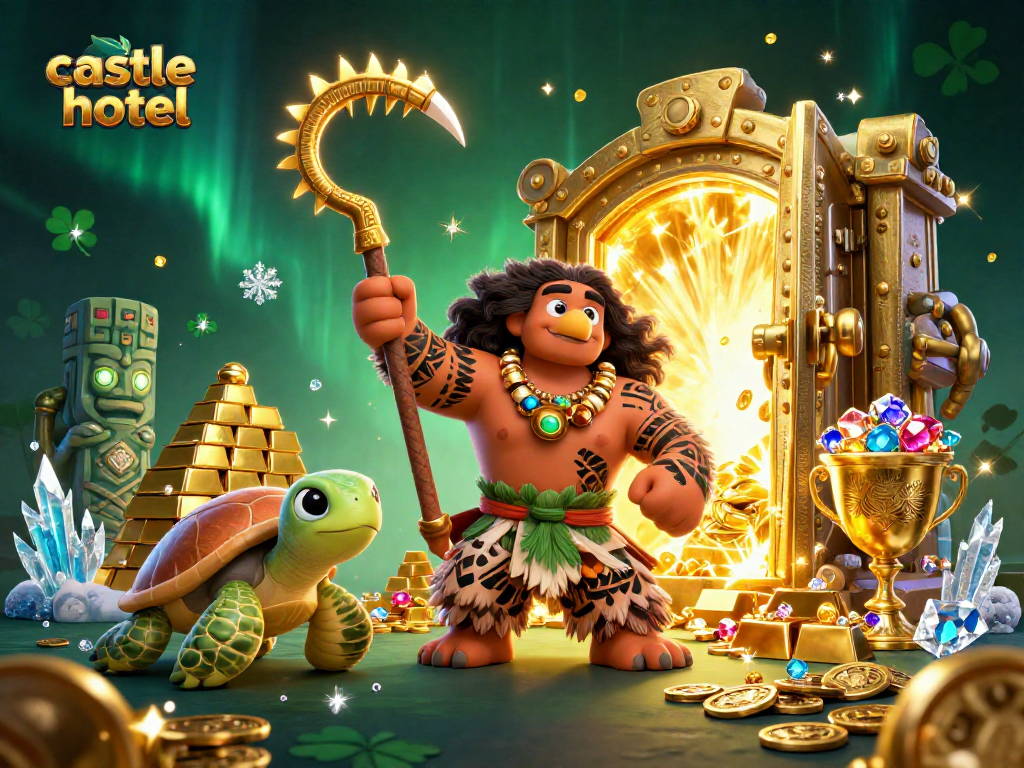 castlehotel players enjoy vibrant casino adventures with a demigod and treasure galore