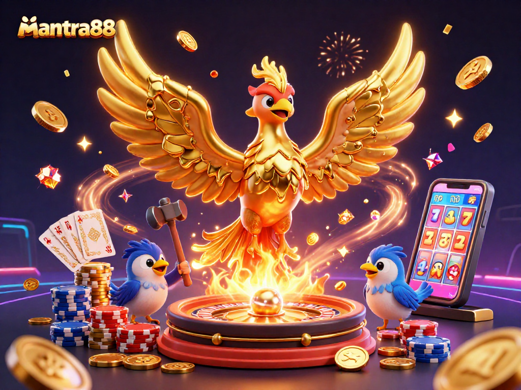 Experience mantra88's vibrant gaming atmosphere with jackpot-winning moments and golden prizes.