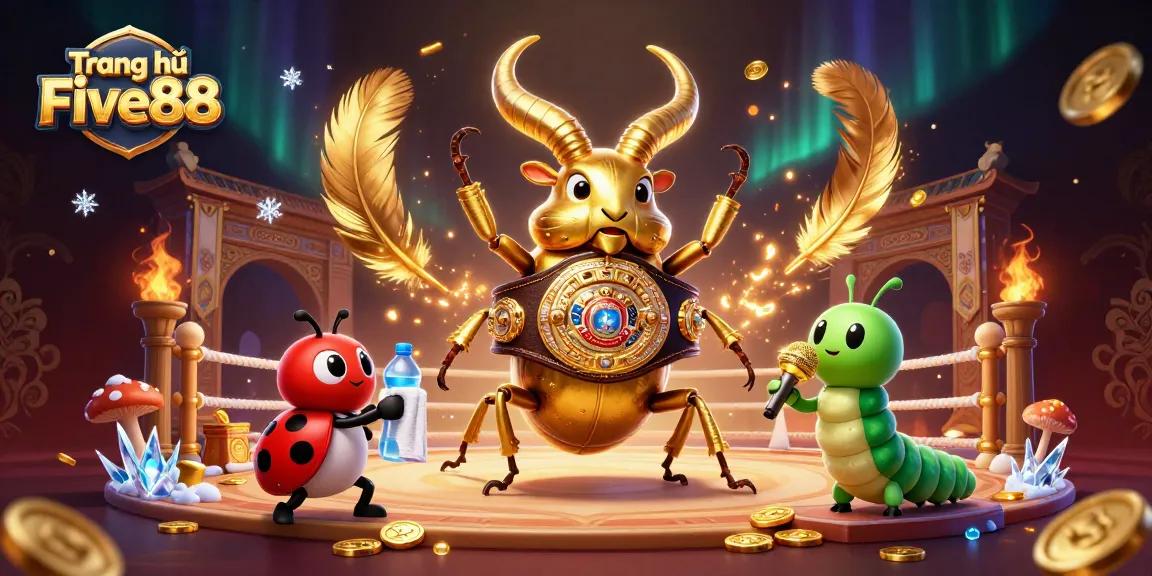 Engage with the dynamic scene of Trang chủ Five88, showcasing thrilling casino action and vibrant characters.