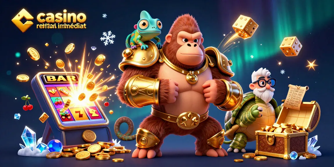Retirez vos gains rapidement avec casino en ligne retrait immédiat, découvrez des machines à sous et jackpots fascinants.