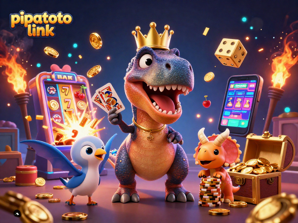 Experience thrilling gameplay with the pipatoto link, featuring vibrant casino characters and golden prizes.