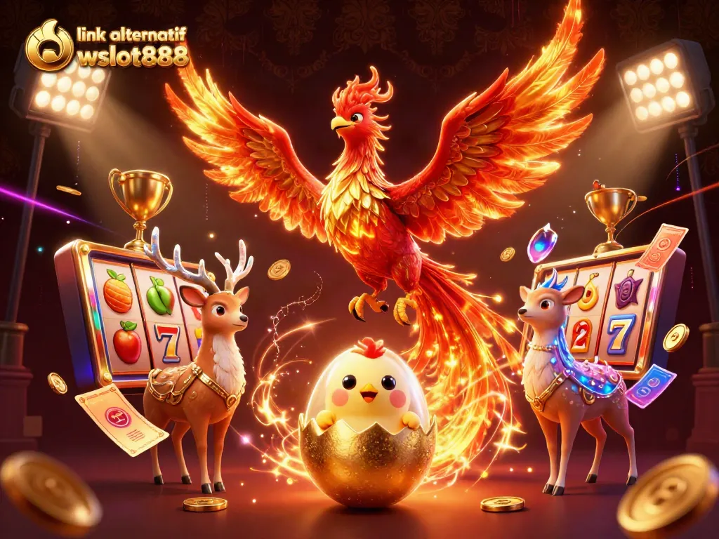Menangkan permainan slot dengan link alternatif wslot888 pada ilustrasi 3D yang menakjubkan.