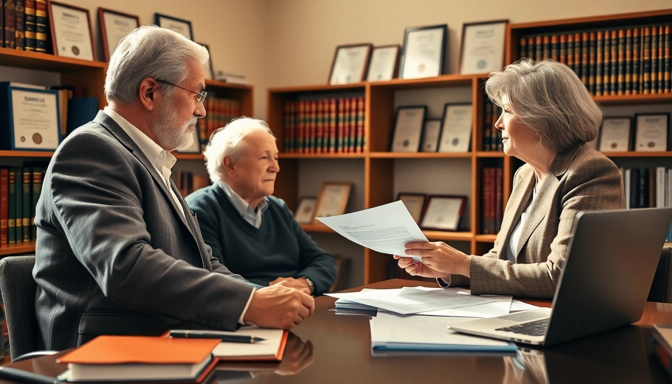 Creating Enduring Guardian arrangements with a legal advisor in a professional setting.