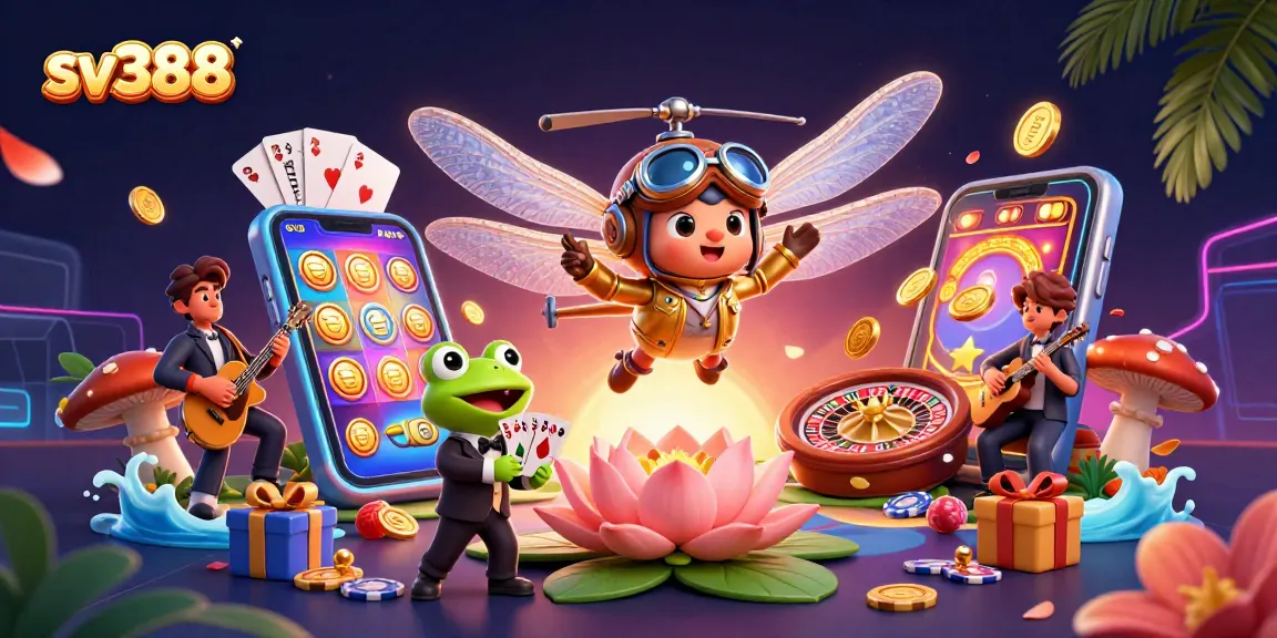 Engage with sv388 and the vibrant atmosphere of cockfighting with dynamic characters and rich casino elements.