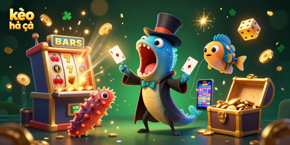 Experience the excitement of kèo nhà cái with our thrilling 3D casino scene featuring unique characters.