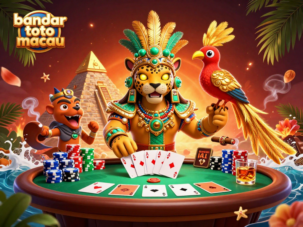 Experience the thrills of bandar toto macau with dynamic poker scenes and vibrant visuals.
