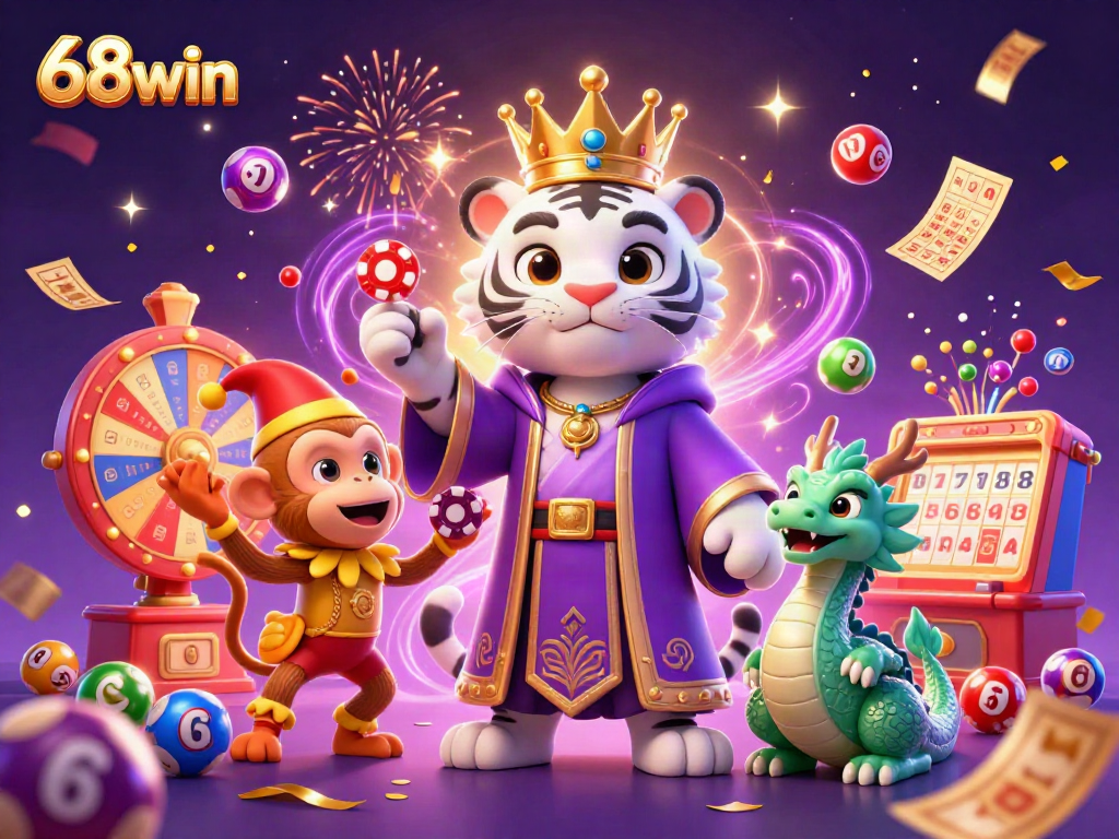 Engage with immersive gaming action at 68win featuring colorful elements and dynamic characters.