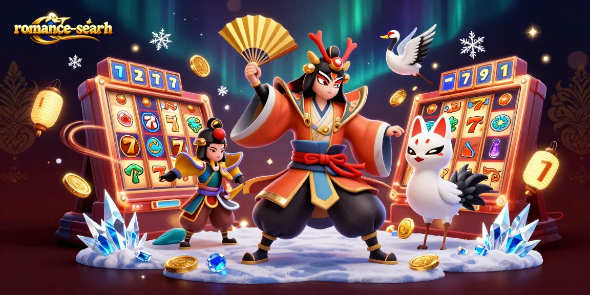 Experience the excitement of romance-search with vibrant jackpot symbols and dazzling game elements