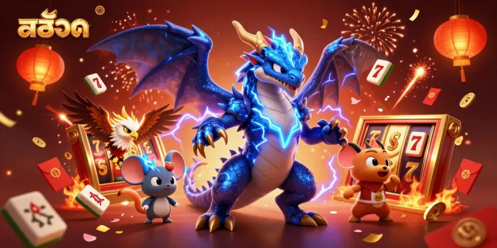 Experience the excitement of สล็อต gaming with dynamic characters and vibrant casino elements.