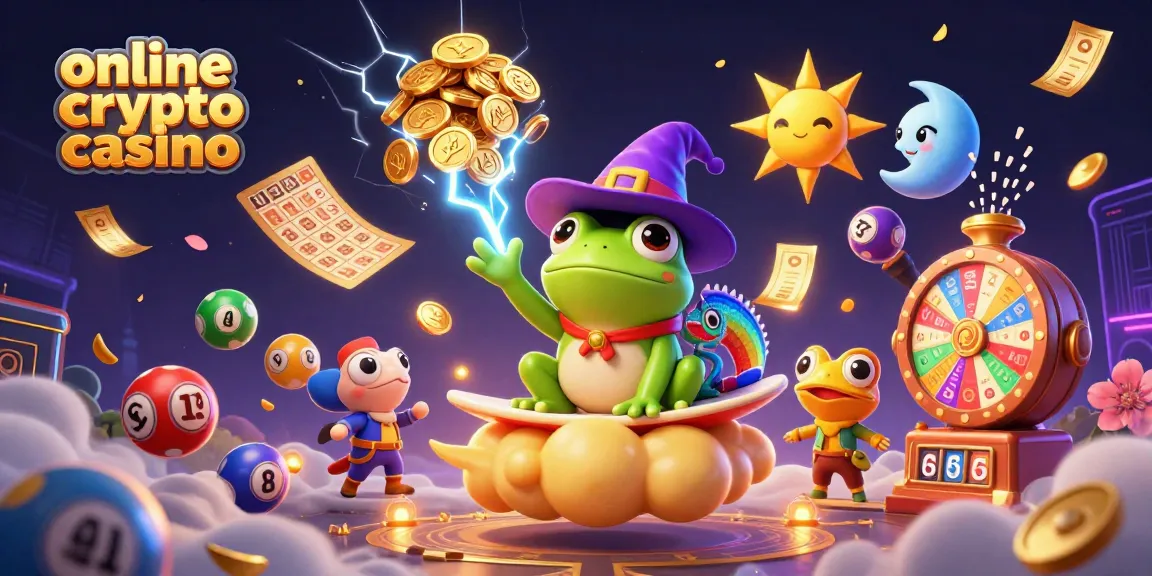 Gioca nei migliori online crypto casino circondato da monete d'oro e un'atmosfera magica.