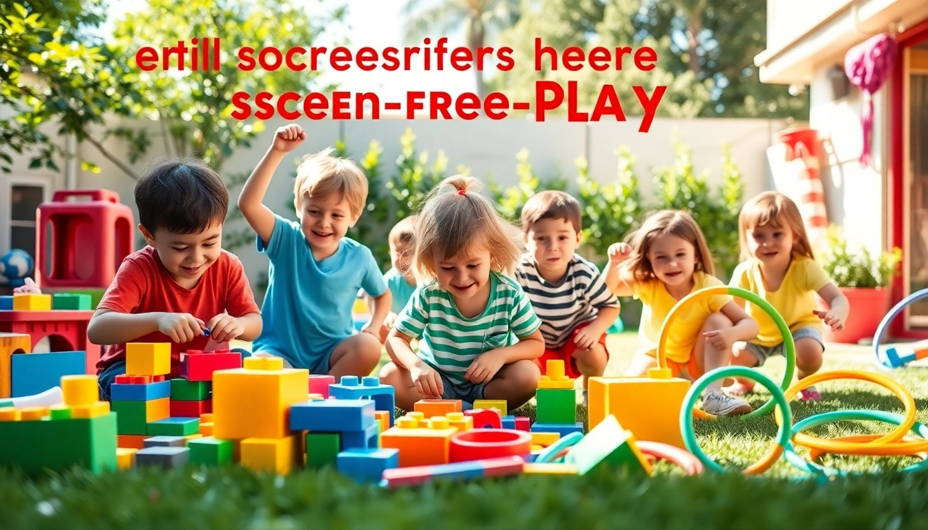 Engage kids with creative screen-free play; learn more today about fun toys and activities.