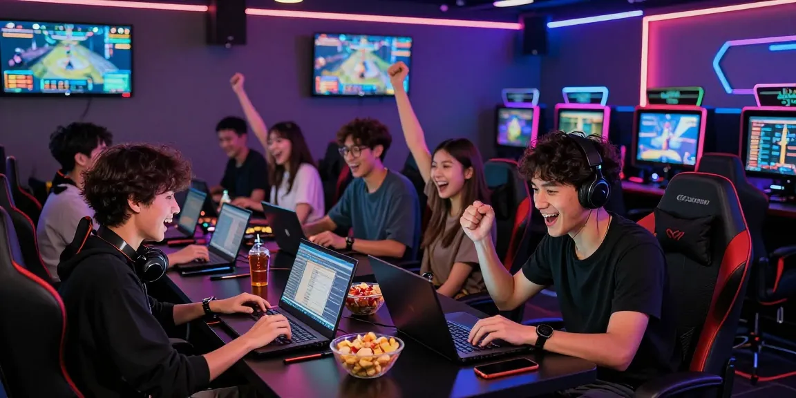 Experience vibrant online gaming at https://www.benmillerband.com/ in a lively lounge.