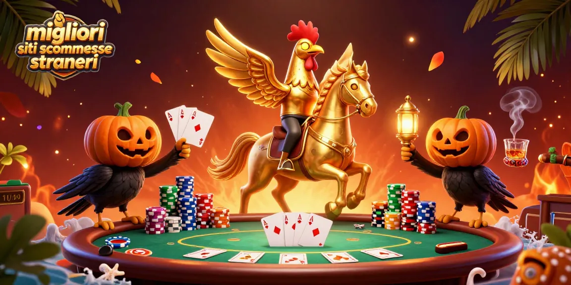 I migliori siti scommesse stranieri offrono un'esperienza di gioco ricca e avvincente, caratterizzata da tavoli da poker e mazzi di chip colorati.