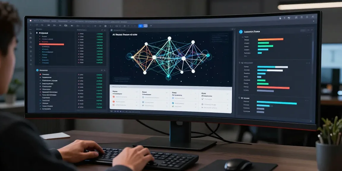 Captura de tela do DeepCine APK, uma plataforma de inteligência artificial para streaming, com recursos avançados de automação e machine learning.